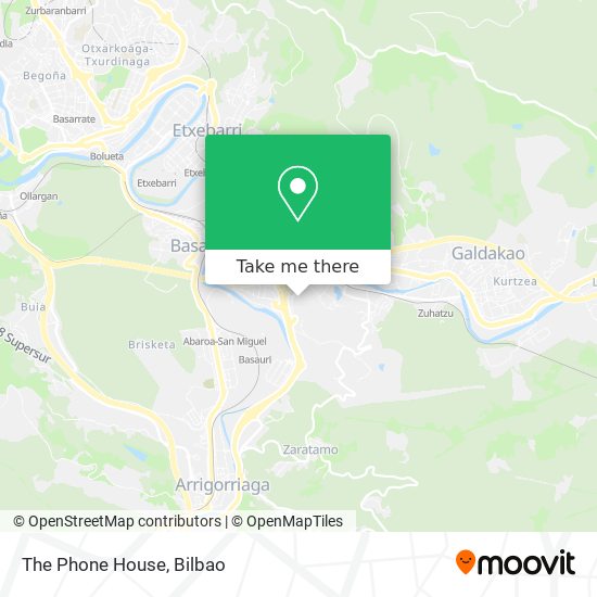 The Phone House map