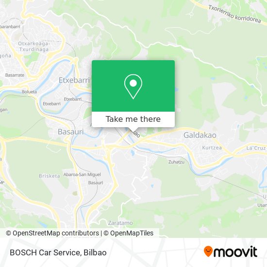 BOSCH Car Service map