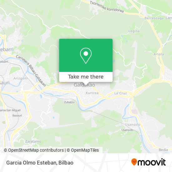 Garcia Olmo Esteban map