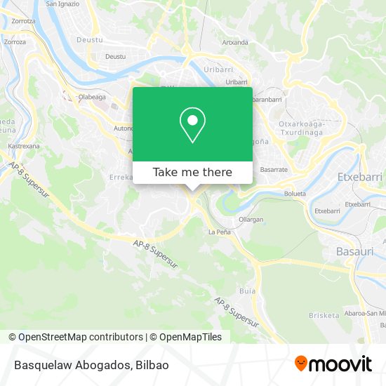 Basquelaw Abogados map