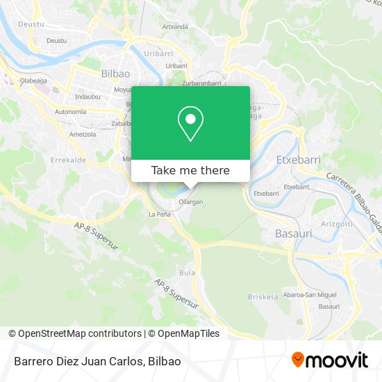 Barrero Diez Juan Carlos map