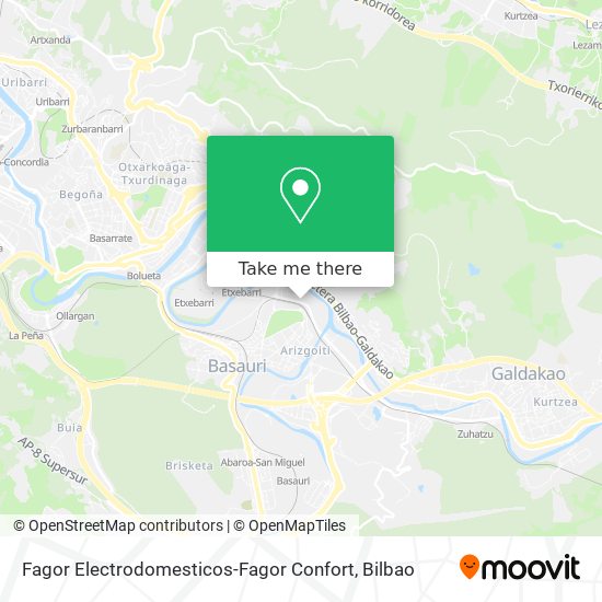 mapa Fagor Electrodomesticos-Fagor Confort