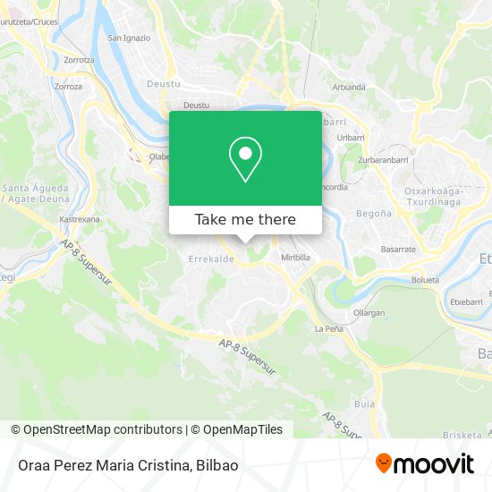 Oraa Perez Maria Cristina map