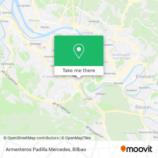 mapa Armenteros Padilla Mercedes