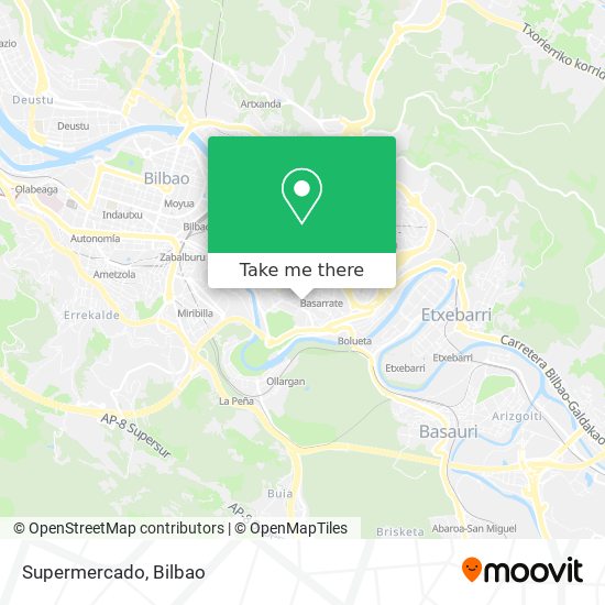 mapa Supermercado