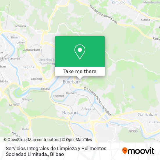 Servicios Integrales de Limpieza y Pulimentos Sociedad Limitada. map