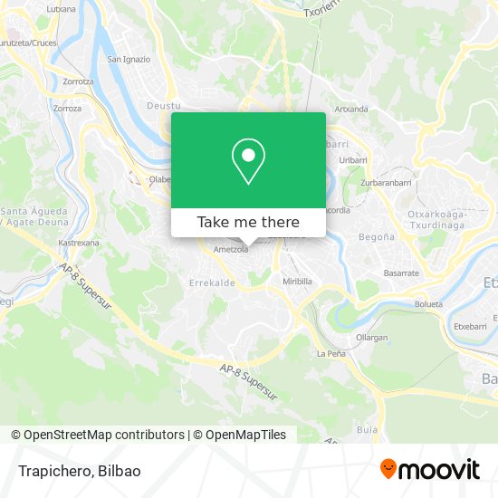 Trapichero map