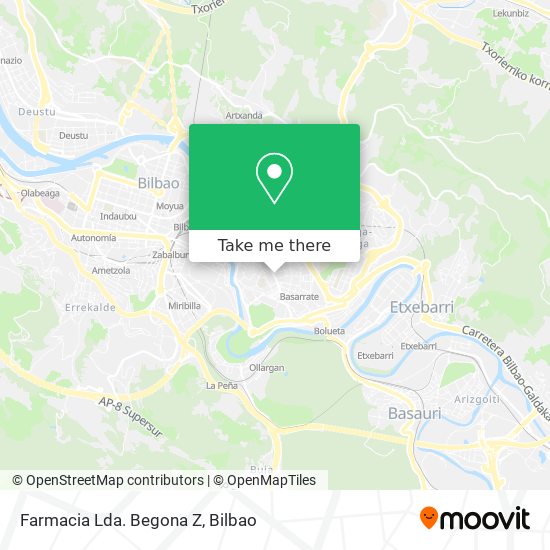 Farmacia Lda. Begona Z map