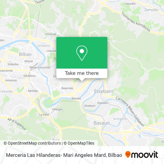 Merceria Las Hilanderas- Mari Angeles Mard map