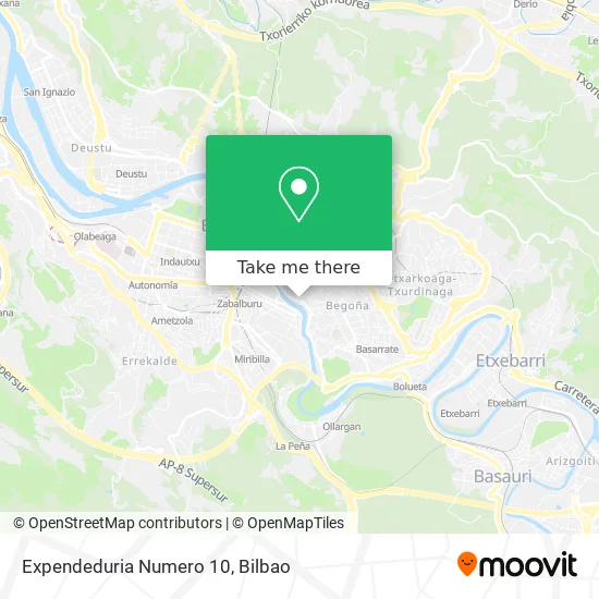 Expendeduria Numero 10 map