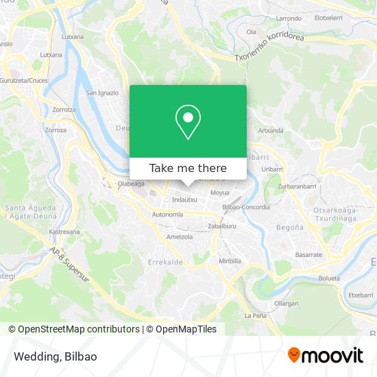 Wedding map