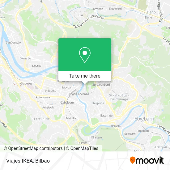 mapa Viajes IKEA