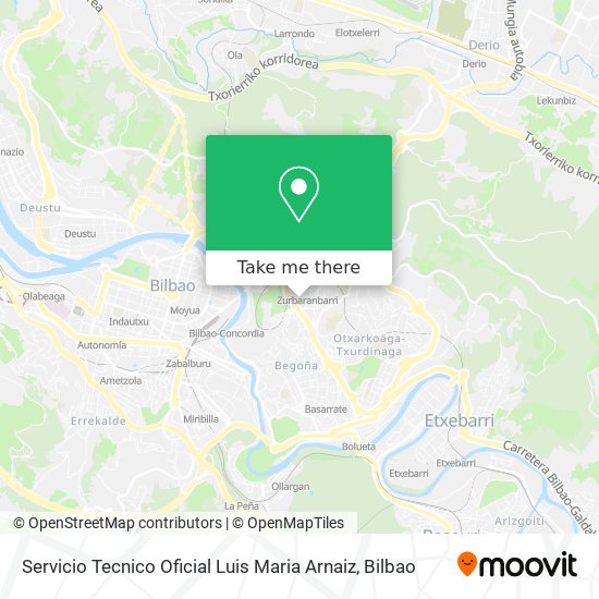 Servicio Tecnico Oficial Luis Maria Arnaiz map
