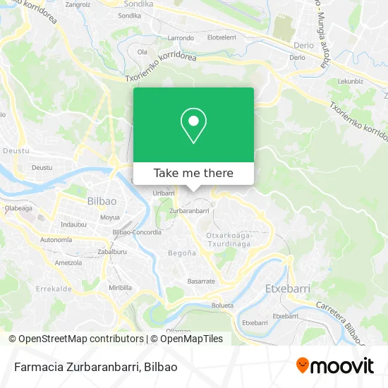 Farmacia Zurbaranbarri map