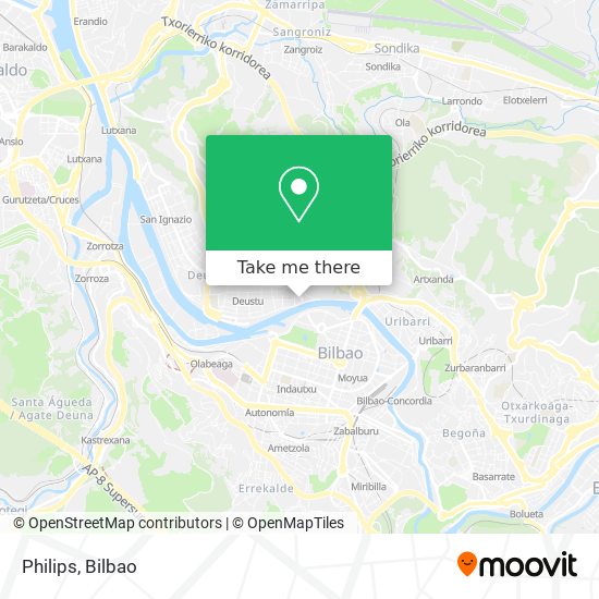 Philips map