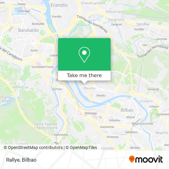 mapa Rallye