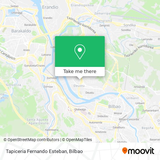 Tapiceria Fernando Esteban map