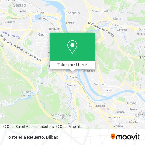 Hosteleria Retuerto map