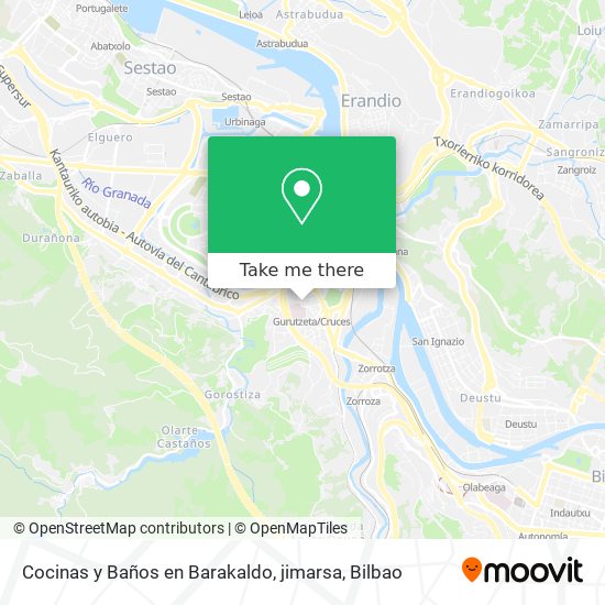 Cocinas y Baños en Barakaldo, jimarsa map