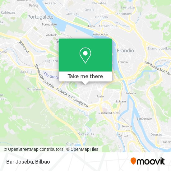 Bar Joseba map