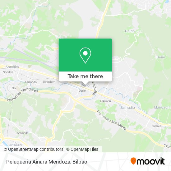 Peluqueria Ainara Mendoza map