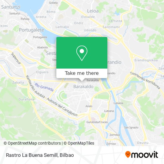 Rastro La Buena Semill map