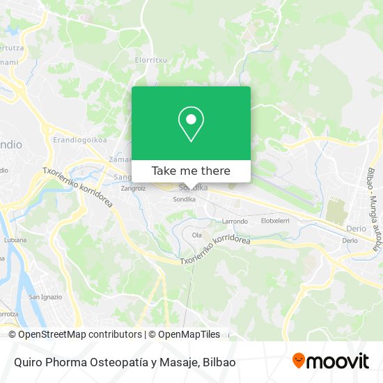 Quiro Phorma Osteopatía y Masaje map