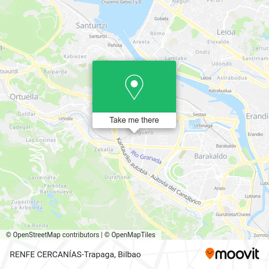 RENFE CERCANÍAS-Trapaga map