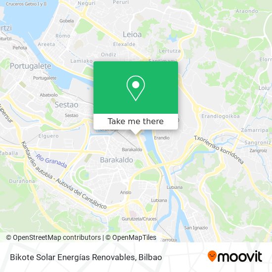 mapa Bikote Solar Energías Renovables