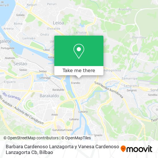 Barbara Cardenoso Lanzagorta y Vanesa Cardenoso Lanzagorta Cb map