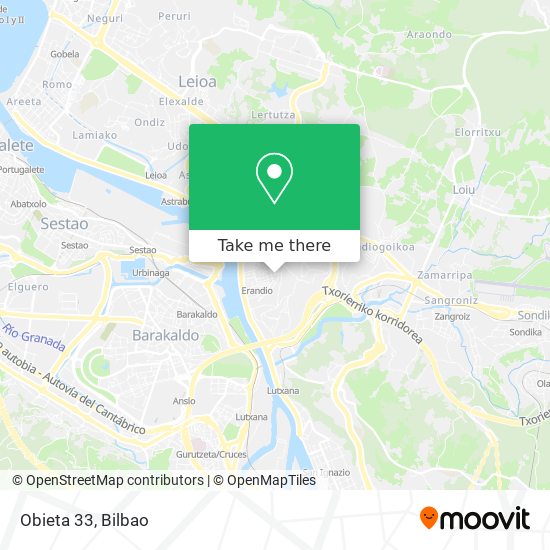 Obieta 33 map