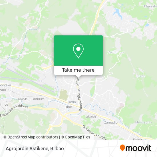 Agrojardin Astikene map