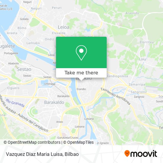 Vazquez Diaz Maria Luisa map