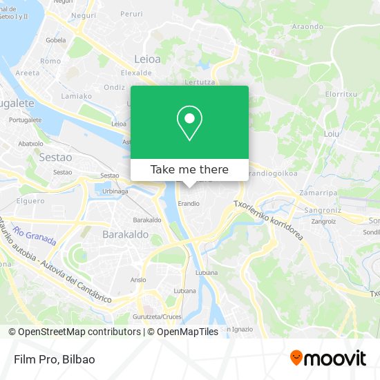 mapa Film Pro