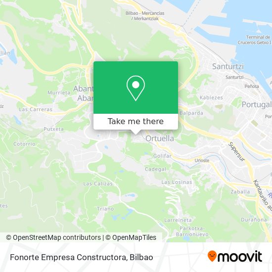 Fonorte Empresa Constructora map