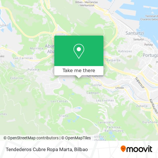 Tendederos Cubre Ropa Marta map