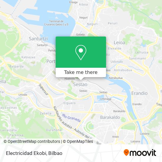 Electricidad Ekobi map