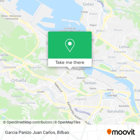 Garcia Panizo Juan Carlos map