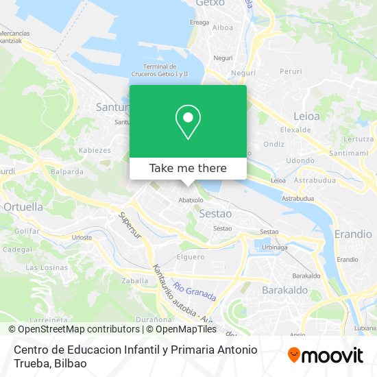 Centro de Educacion Infantil y Primaria Antonio Trueba map