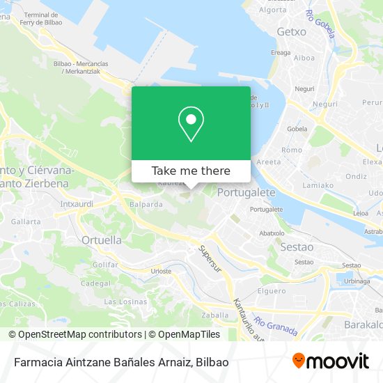 Farmacia Aintzane Bañales Arnaiz map