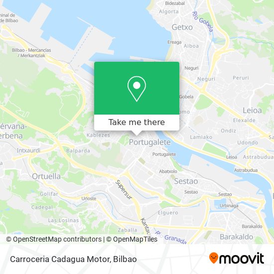 Carroceria Cadagua Motor map