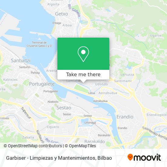 mapa Garbiser - Limpiezas y Mantenimientos