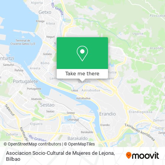 Asociacion Socio-Cultural de Mujeres de Lejona map