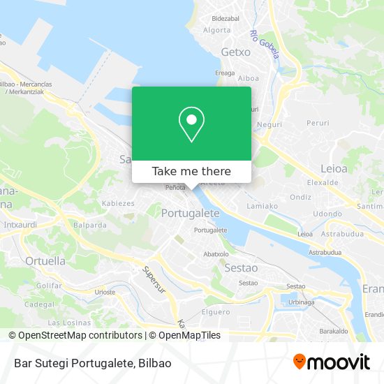 Bar Sutegi Portugalete map