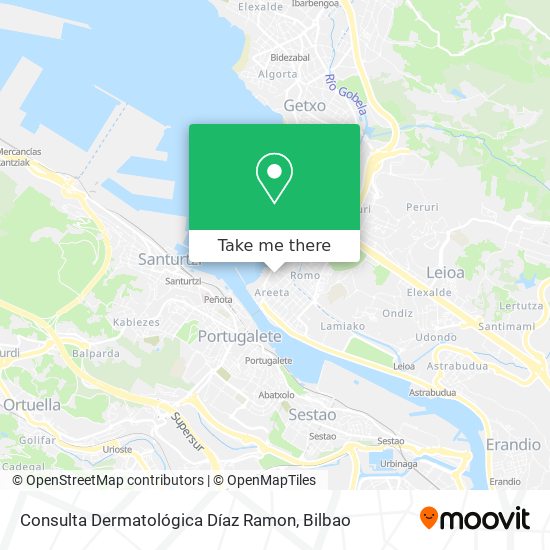 mapa Consulta Dermatológica Díaz Ramon