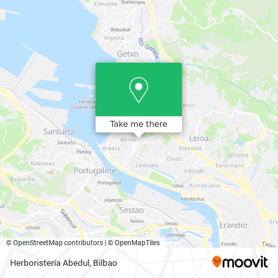 Herboristería Abedul map