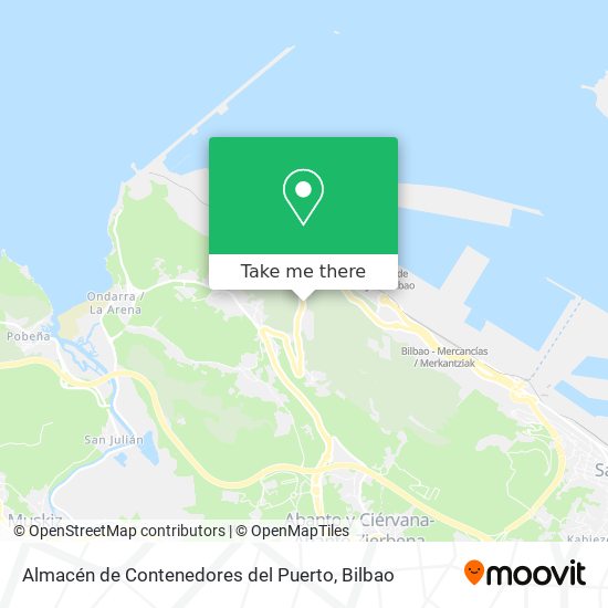 Almacén de Contenedores del Puerto map