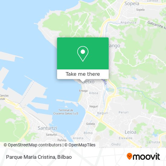 Parque María Cristina map