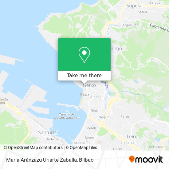 María Aránzazu Uriarte Zaballa map