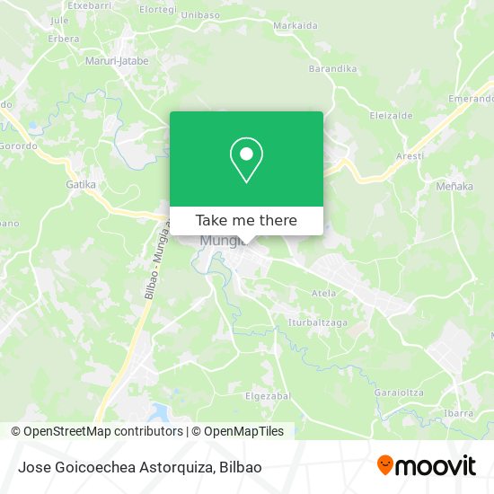 Jose Goicoechea Astorquiza map